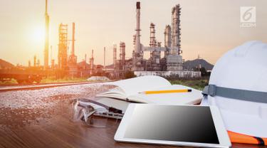 ilustrasi tambang migas