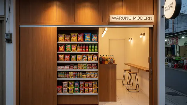 Rak Geser (Sliding Rack) di Balik Dinding Aksen