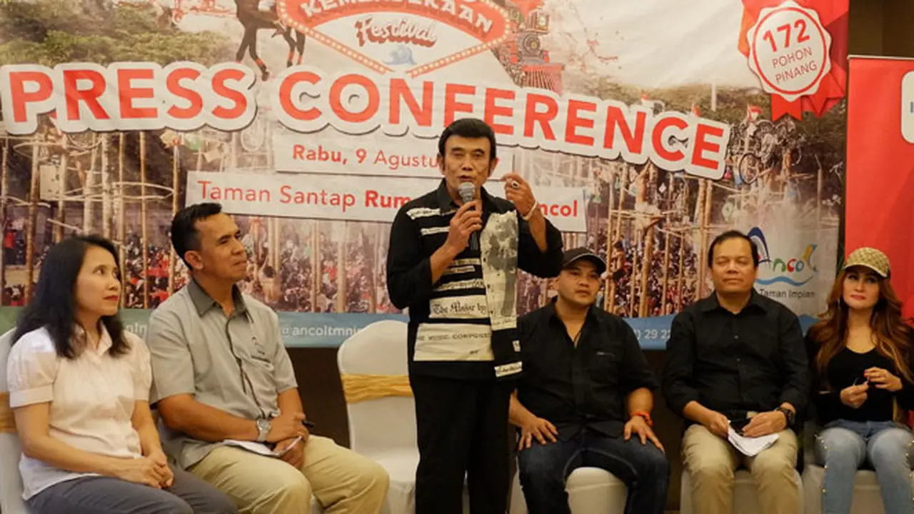 Rhoma Irama dan Artis DA Meriahkan Panggung Ancol Kemerdekaan 