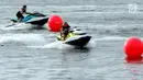 Pengemar BMW M Owners Club Indonesia mengikuti Sea-Doo Slalom Competition di Jetski Indonesia Academy, Ancol, Jakarta, Sabtu (2/3). Olahraga ini untuk melatih ketangkasan keamanan dalam mengemudi kendaraan. (merdeka.com/Dwi Narwoko)