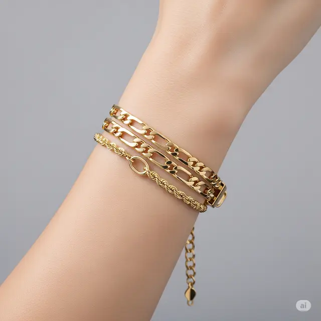 Model Gelang 20 Gram Emas untuk Ibu Muda.