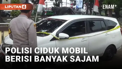 VIDEO: Polisi Amankan Minibus Berisi Sejumlah Sajam Diduga untuk Tawuran Gangster Di Bogor