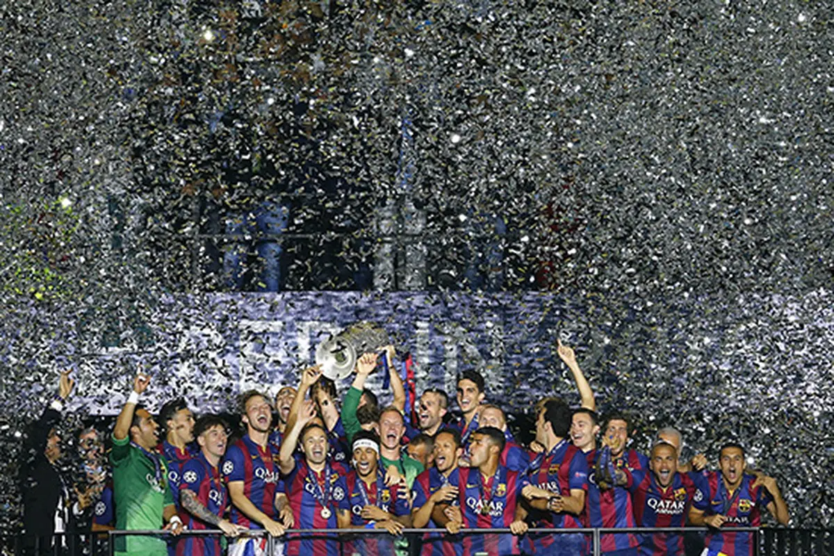 Barcelona Juara Liga Champions Kalahkan Juventus dengan Skor 3-1