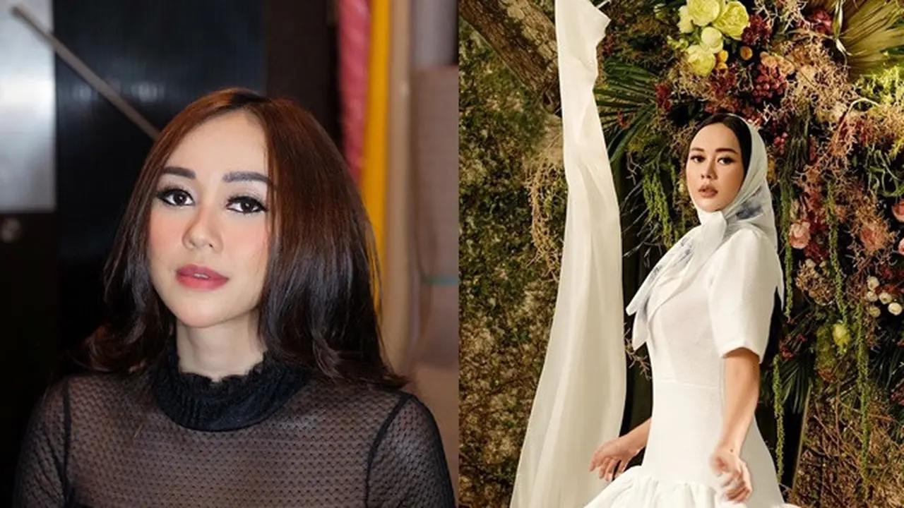 6 Gaya Aura Kasih dalam Balutan Hijab, Bikin Pangling
