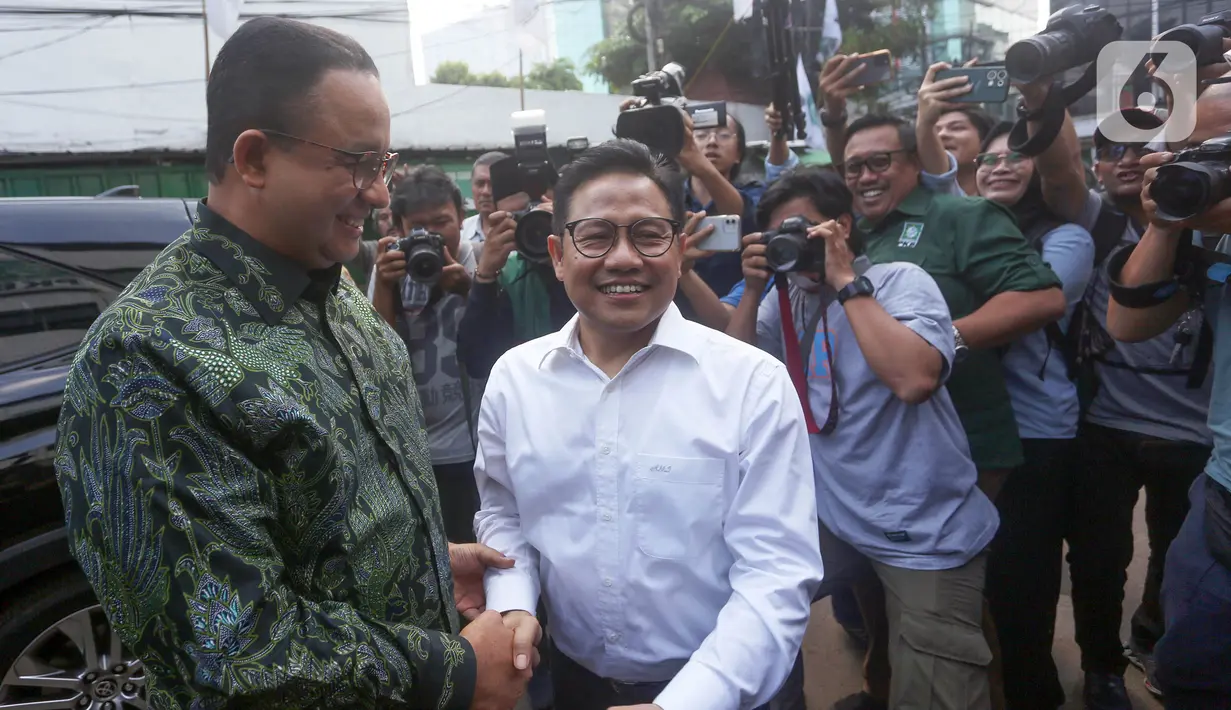 Diketahui, kehadiran Anies Baswedan kali ini menjadi kedatangan pertamanya ke markas PKB. (merdeka.com/Arie Basuki)