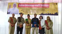 Pelatihan Kewirausahaan Terintegrasi (PKT) Batik di Galery Batik Banyu Sebrang Desa Ngentakrejo, Kecamatan Lendah, Kulon Progo, DI Yogyakarta, Senin (4/11/2019).