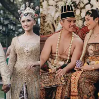 Tema warna pernikahan yang unik dan memikat. [Instagram/erinagudono]