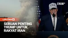 Presiden AS Donald Trump dalam video yang diunggah di media sosial menyatakan bahwa Amerika Serikat telah memulai "operasi tempur besar di Iran." Ia menyampaikan pesan penting untuk rakyat Iran.