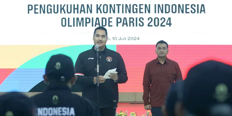 Kontingen Indonesia untuk Olimpiade Paris 2024 Resmi Dikukuhkan