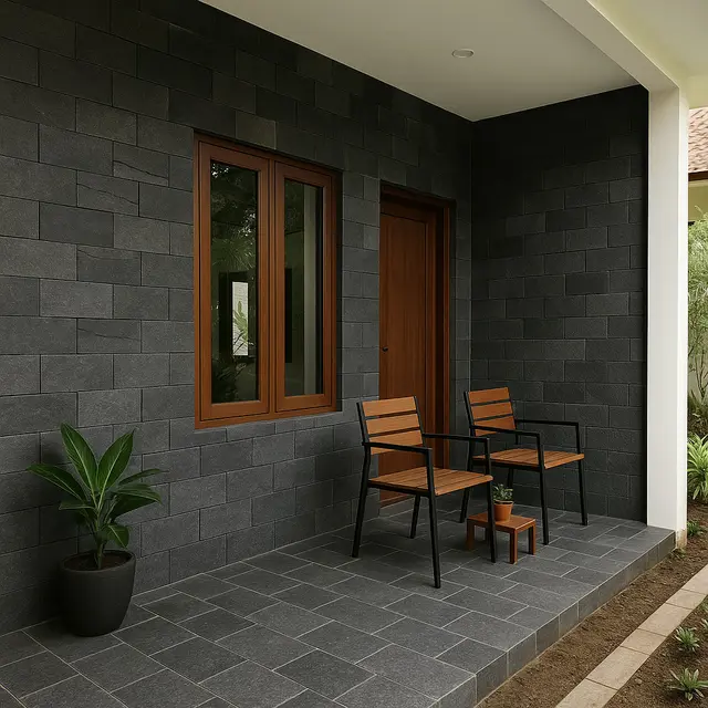 Model Teras Rumah Tanpa Keramik yang Estetik