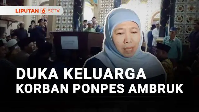 VIDEO: Tujuh Jenazah Korban Ponpes Ambruk Diserahkan kepada Keluarga