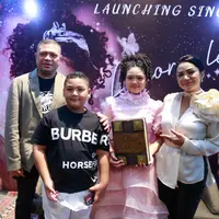 Peluncuran single perdana Amora Lemos [Foto/Istimewa]