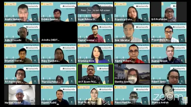 Mahasiswa dari FK dan Fasilkom UI mengembangkan aplikasi Isolasinfo untuk menjaga kesehatan mental dan fisik, khususnya bagi mereka yang menjalani isolasi mandiri karena Covid-19 (Dok. Biro Humas dan KIP UI)