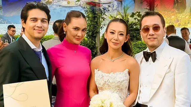 Gaya Kondangan Luna Maya yang Simpel tapi Fashionable (Foto: Instagram @lunamaya)