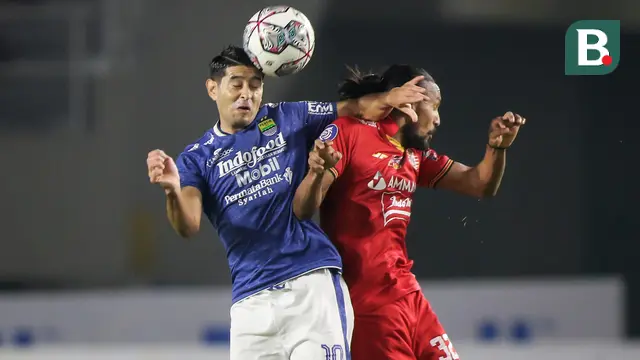 Foto: Gol Marko Simic Bawa Persija Jakarta Ungguli Persib Bandung di Babak Pertama dalam Laga Pekan ke-12 BRI Liga 1