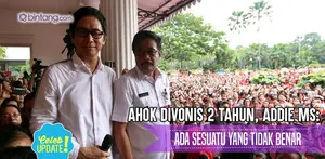 Addie MS tanggapi vonis Ahok dua tahun penjara.