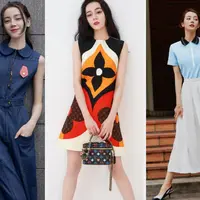 Melihat potret Dilraba Dilmurat dalam balutan busana Louis Vuitton (instagram/dilrabaxx63)