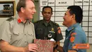Citizen6, Cilangkap: Pertemuan tersebut membicarakan seputar masalah pelatihan media skills serta peningkatan hubungan dan kerjasama bidang penerangan (Public Affairs) antara kedua Angkatan Bersenjata. (Pengirim: Badarudin Bakri)