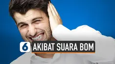 Suara ledakan bom punya gelombang berenergi tinggi. Mampu merusak telinga dan menghancurkan sel-sel saraf.