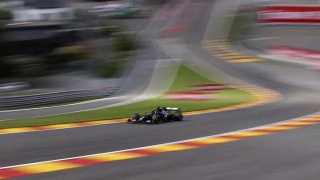 FOTO: Lewis Hamilton Terdepan di F1 GP Belgia 2020