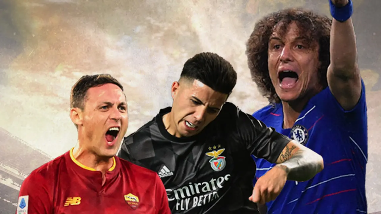 Ilustrasi - Enzo Fernandez, Nemanja Matic, David Luiz