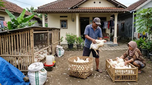 Cara Ternak Ayam Pedaging Panen 30 Hari, Kunci Pertumbuhan Cepat dan Optimal