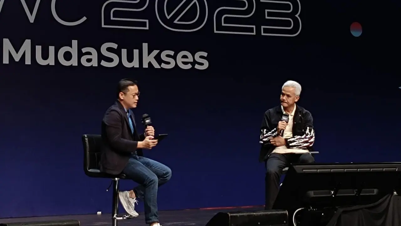 Bakal calon presiden (Bacapres) yang diusung PDI Perjuangan (PDIP) pada Pemilu 2024 Ganjar Pranowo
