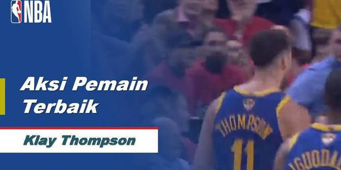 VIDEO: Pemain Terbaik Game 2 Final NBA 2019, Klay Thompson