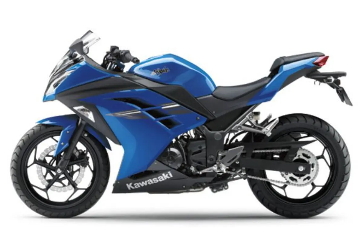 Kawasaki Ninja Striping Biru