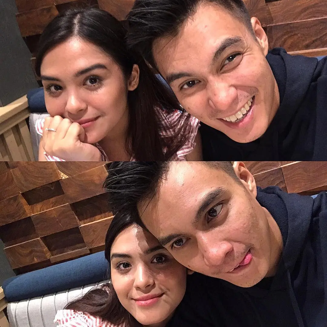 Baim Wong dan Vebby Palwinta. (Instagram - @baimwong)