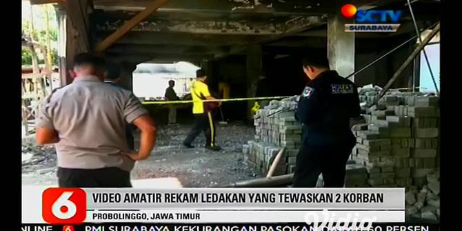 VIDEO: Ledakan Drum BBM di Rumah Toko di Probolinggo Tewaskan 2 Orang