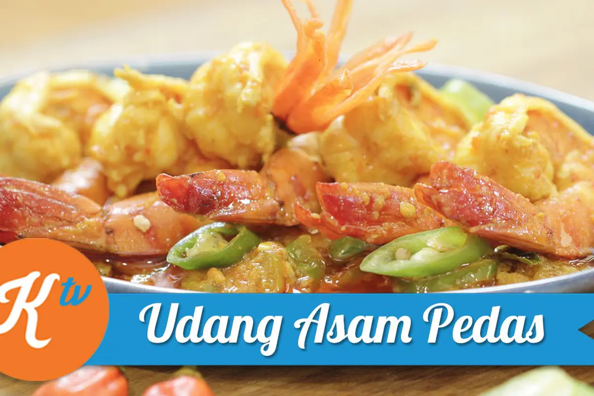 Tutorial Kuliner: Udang Asam Pedas