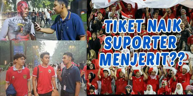 VIDEO: Harga Tiket Timnas Indonesia Dianggap Mahal, Setuju Gak?