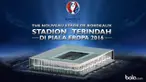 Nouveau Stade de Bordeaux menjadi stadion paling cantik di Piala Eropa 2016. Stadion yang  menjadi kandang FC Girodins Bordeaux ini memiliki arsitektur paling elegan.