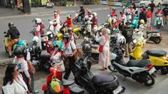 Lady Bikers Bandung Punya Cara Unik Merayakan Hari Kemerdekaan