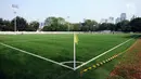 Tampilan dari salah satu sudut Lapangan C Senayan, kompleks Stadion Utama GBK, Jakarta, Selasa (12/9). Rencananya. Lapangan C Senayan akan menjadi tempat berlatih tim sepak bola saat pelaksanaan Asian Games 2018. (Liputan6.com/Helmi Fithriansyah)