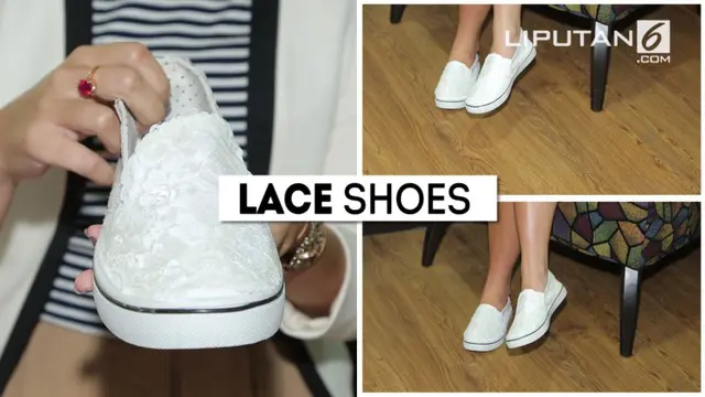 Kali ini bersama Shasa kita akan mempercantik sepatu dengan menggunakan Lace, bagaimana trik nya, berikut Fashion Hacks kali ini.