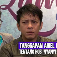 Sebagai seorang Ayah, Ariel NOAH tidak pernah memaksa Allea untuk bernyanyi.
