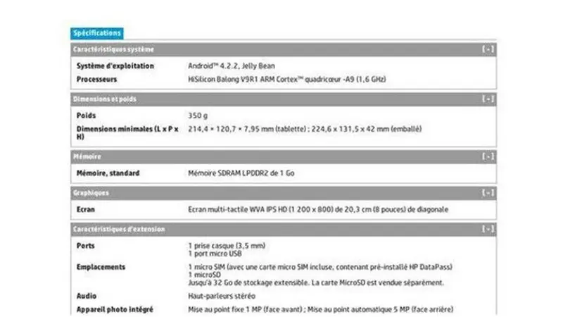 HP Siapkan Tablet Slate 8 Baru 