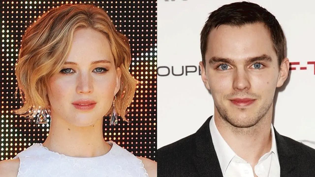 Nicholas Hoult dan Jennifer Lawrence 