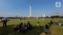 Monumen Nasional (Monas) merupakan monumen peringatan setinggi 132 meter (433 kaki). (Liputan6.com/Angga Yuniar)