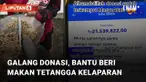 Aksi seorang perempuan bantu beri makan tetangganya yang masih bocah mengundang perhatian