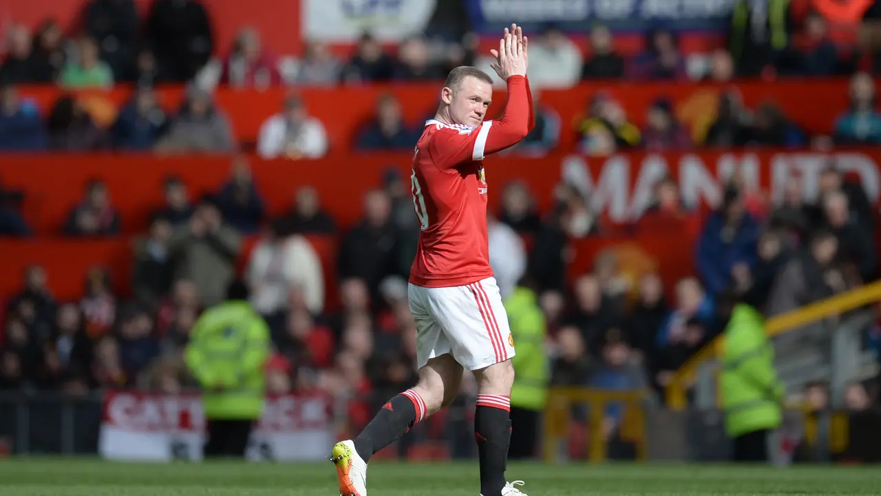 Penyerang Manchester United, Wayne Rooney