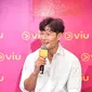 Kim Jong Kook dalam launching No Sleep No Fomo di Singapura, Selasa (20/3/2019) (Ruly Riantrisnanto)