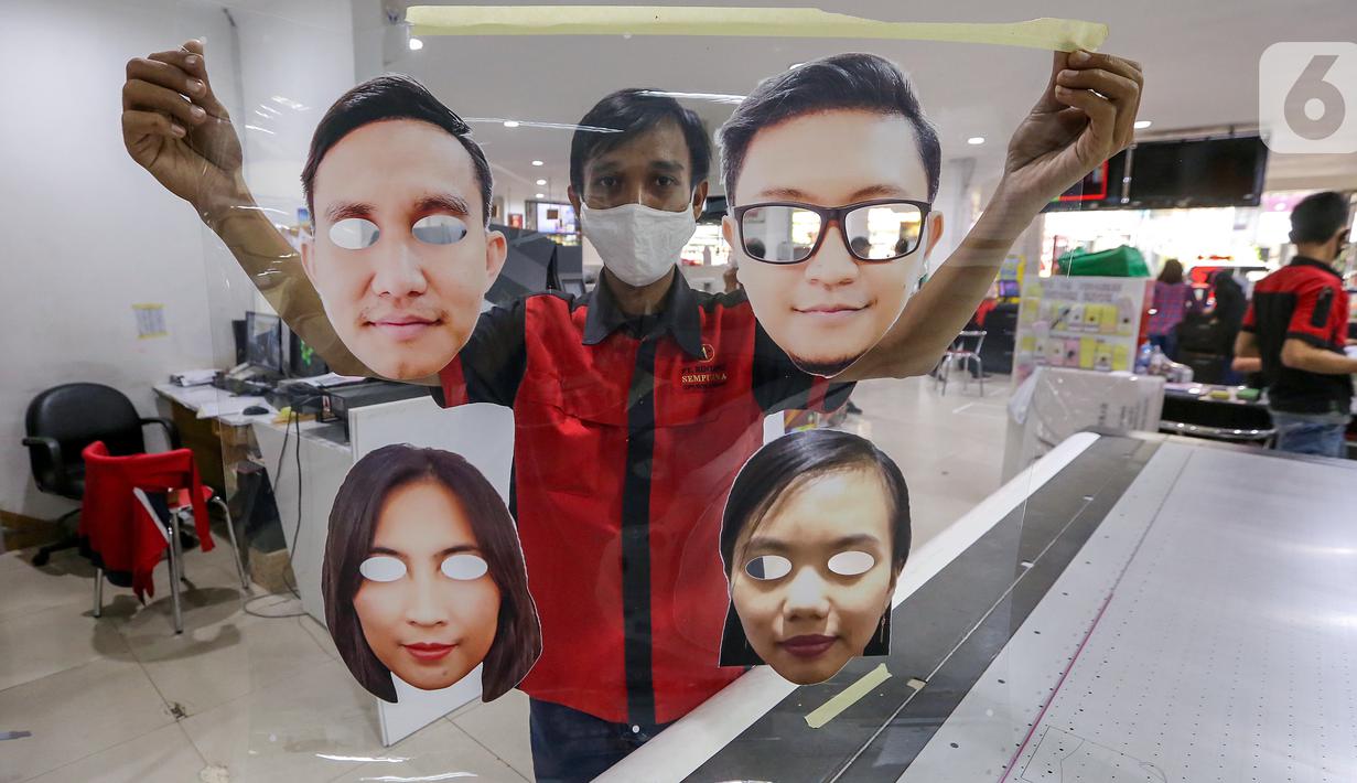 Foto Kenali Wajah Dengan Face Shield Karakter On Off Liputan6 Com