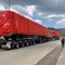 Kirim 8 Unit KRL ke Surabaya, KAI Logistik Pakai Trailer 12 Gandar