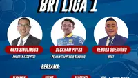 Program istimewa, Ngobrol Seru BRI Liga 1 hari ini menghadirkan beragam nara sumber, yang sudah tentu menarik. Dua di antaranya adalah Arya Sinulingga dan Beckham Putra.