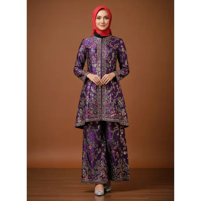 Tunik Brokat Glitter