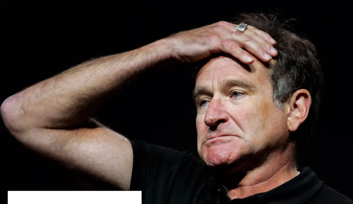 Satu minggu sebelum tewas, Robin Williams sempat menuliskan ucapan ulang tahun untuk putrinya, Zelda Williams. (REUTERS/Steve Marcus/Files)