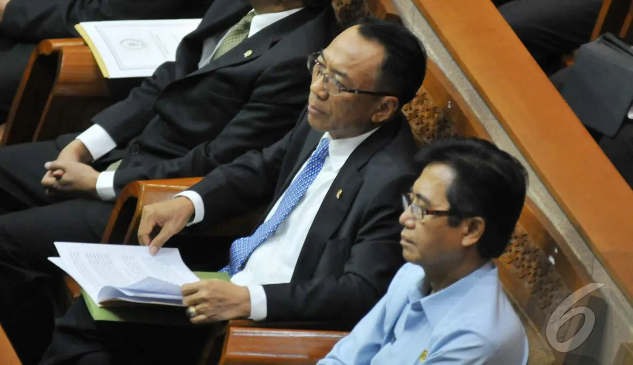 Menurut Wacik, jumlah BBm Subsidi yang harus diamankan Pemerintah sebanyak 2 juta kiloliter, Jakarta, Selasa (26/8/2014) (Liputan6.com/Johan Tallo)